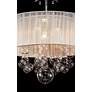 5_Elan Imbuia 16" Wide Chrome Drum Ceiling Light more views