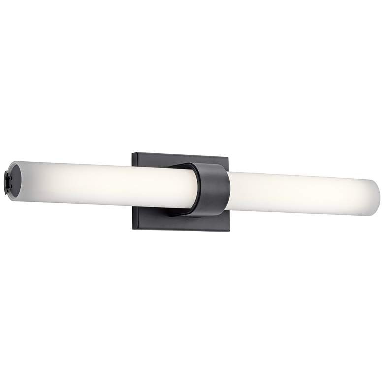 Image 1 Elan Izza™ 25 1/4" Wide Bronze LED Bath Light