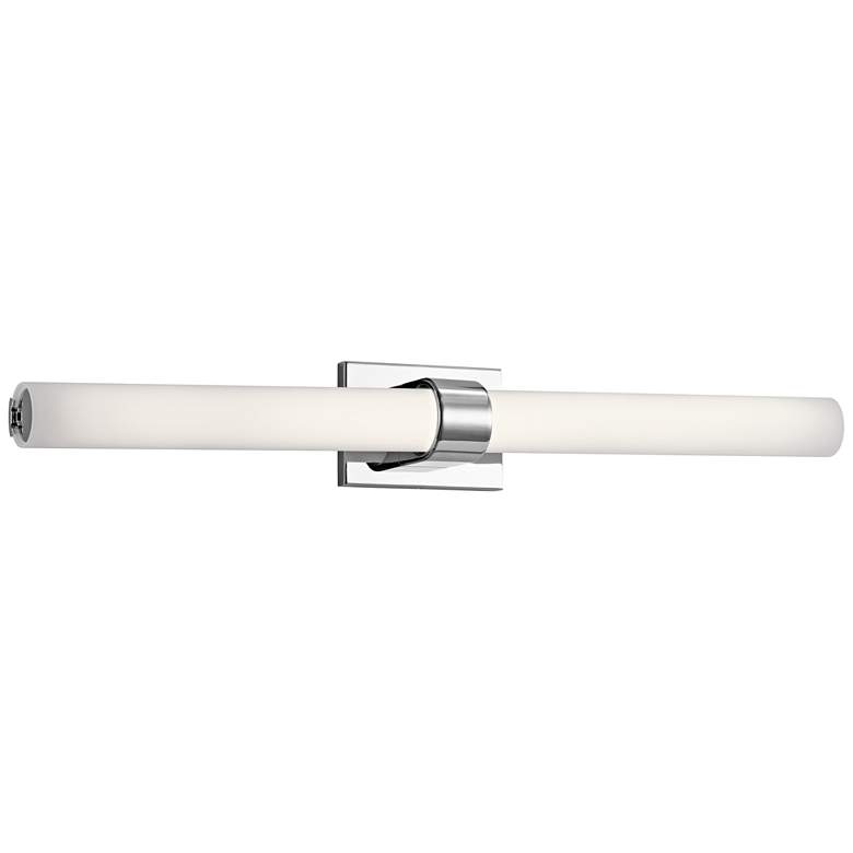 Image 1 Elan Izza™ 34" Wide Chrome LED Bath Light