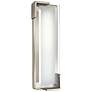 Elan Jaxen Brushed Nickel 16 3/4" Wide LED Bath Light