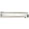 Elan Jaxen Brushed Nickel 20 1/4" Wide LED Bath Light