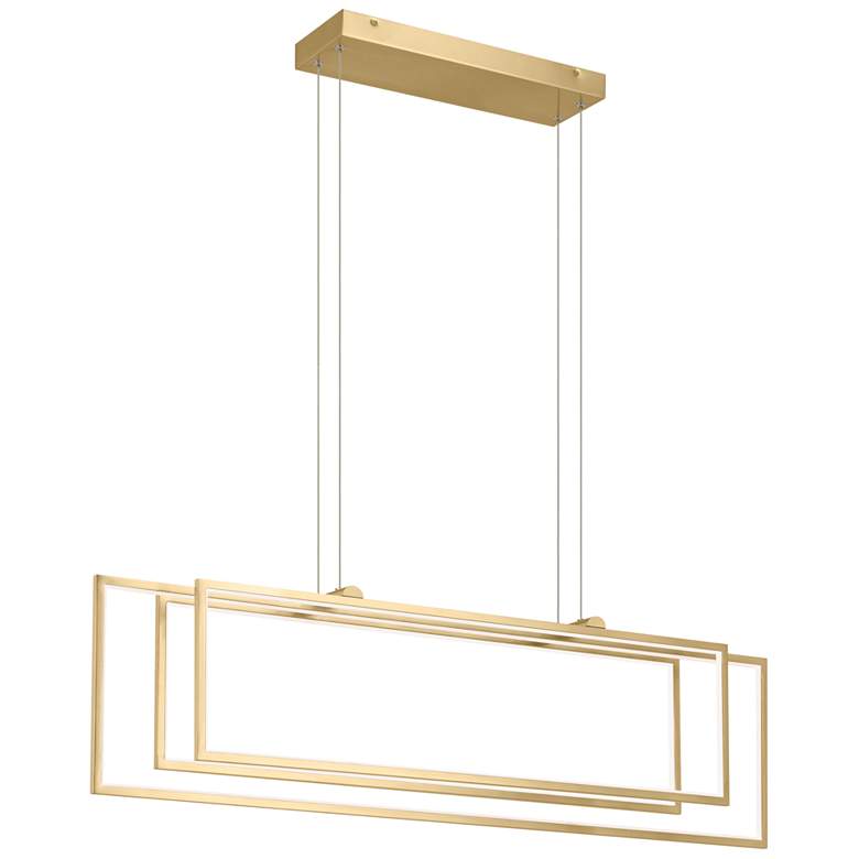 Image 1 elan Jestin Chandelier Champagne Gold