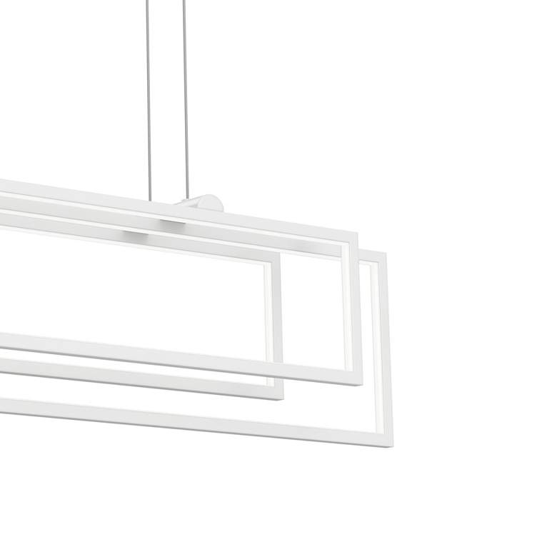 Image 3 elan Jestin White Linear Chandelier more views