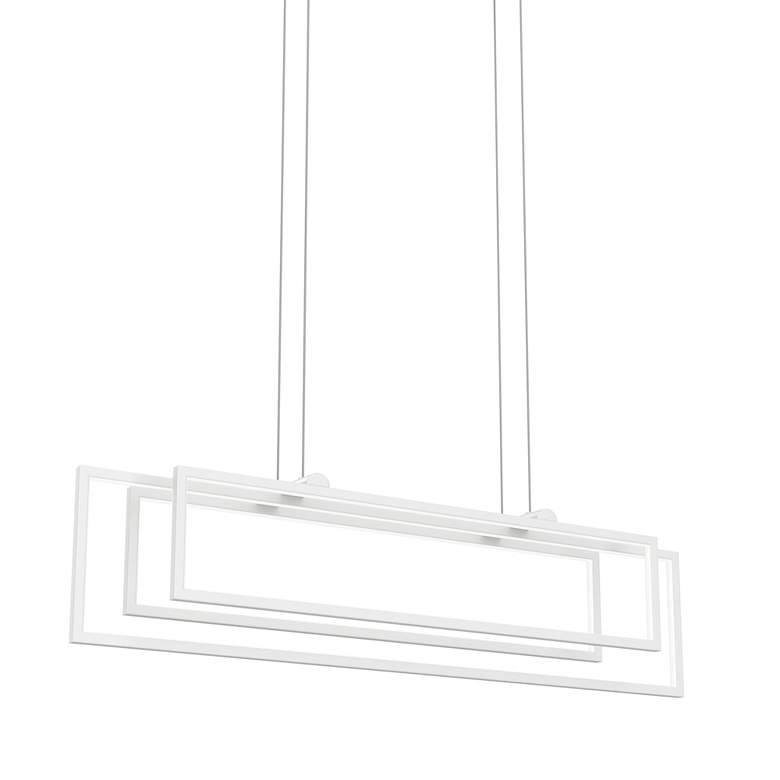 Image 4 elan Jestin White Linear Chandelier more views