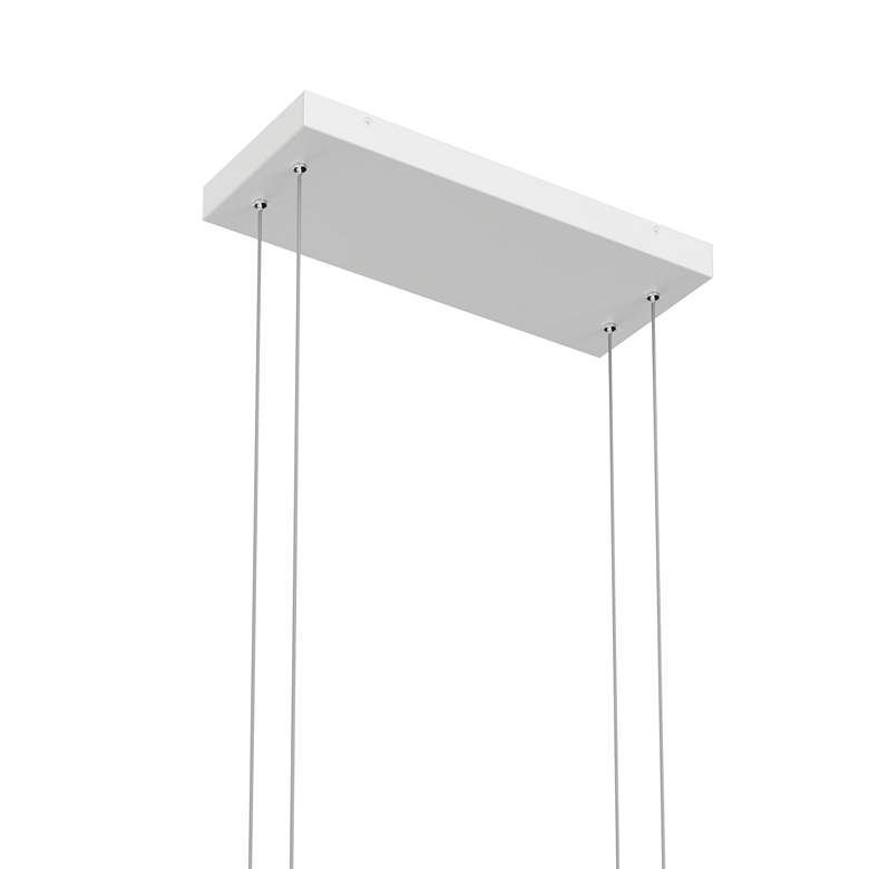 Image 5 elan Jestin White Linear Chandelier more views