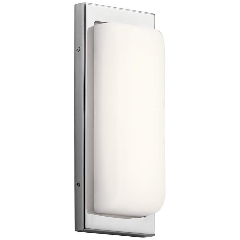 Image 1 Elan Kelsi 12" High Chrome LED Wall Sconce