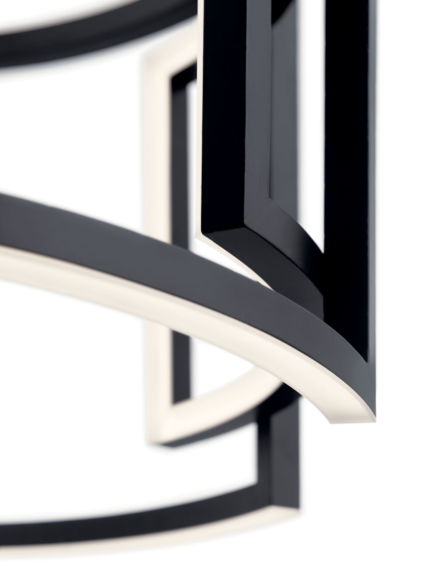 Image 4 Elan Kevins 23 1/2" Wide Black Open Drum Modern LED Pendant Light more views