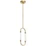 Elan Kiaan 9 1/4" Wide Champagne Gold LED Mini Pendant