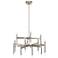 Elan Kizette 32" Wide Brushed Nickel 24-Light LED Chandelier