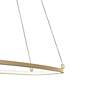 2_elan Koloa Champagne Gold LED Ring Chandelier more views