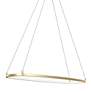 3_elan Koloa Champagne Gold LED Ring Chandelier more views