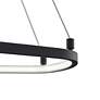 3_elan Koloa Matte Black LED Ring Chandelier more views