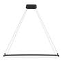 5_elan Koloa Matte Black LED Ring Chandelier more views