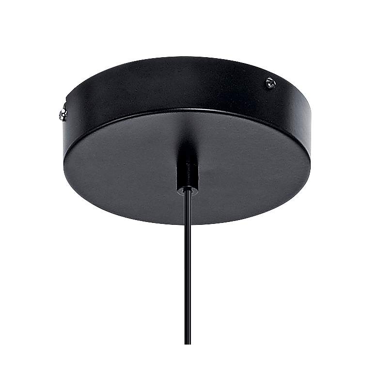 Image 4 Elan Kordan 6 1/2 inch Wide Matte Black LED Mini Pendant more views