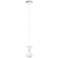 Elan Kordan 6 1/4" Wide Matte White LED Mini Pendant