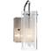 Elan Krysalis 9 1/2" High Chrome Wall Sconce