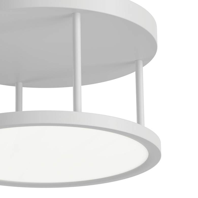 Image 2 elan Lavi White Semi-flush more views