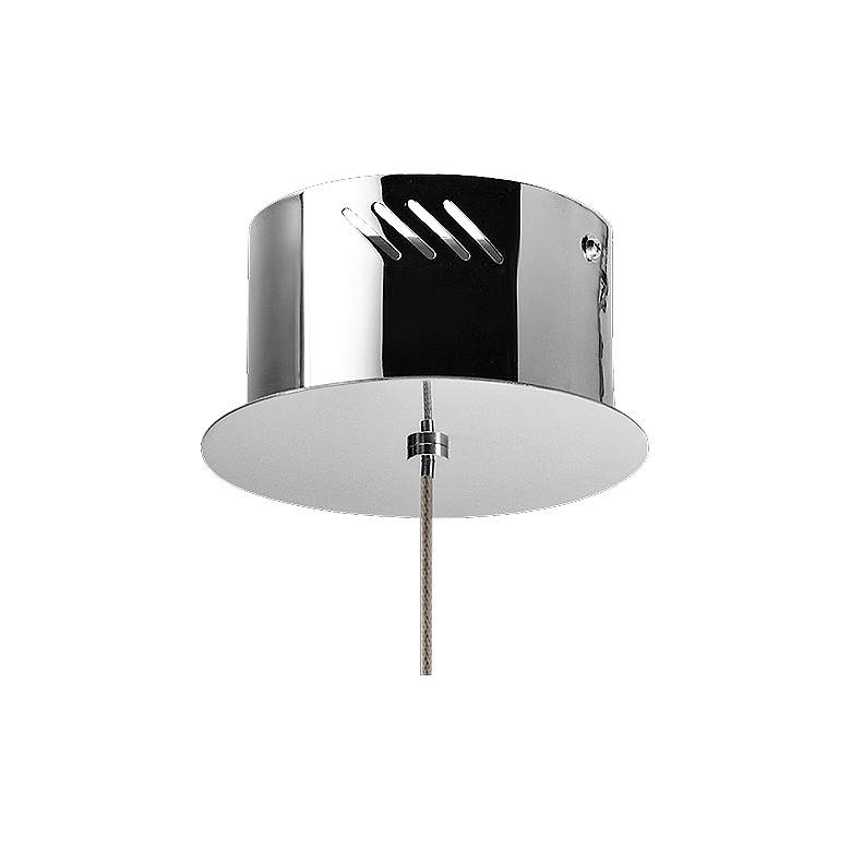 Image 3 Elan Lavinia 3 1/2" Wide Chrome Finish LED Mini-Pendant more views