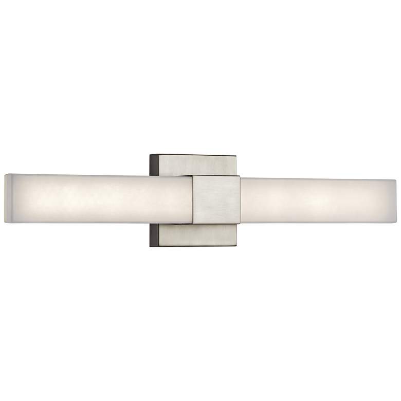 Image 1 Elan Lighting Neltev 24" Wide Satin Nickel LED Bath Light
