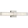 Elan Lighting Neltev 24" Wide Satin Nickel LED Bath Light
