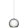 1_Elan Lighting Rendo 7 3/4" Modern Chrome and Glass LED Mini Pendant