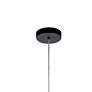 3_elan Matte Black Everest Chandelier 6Lt LED more views