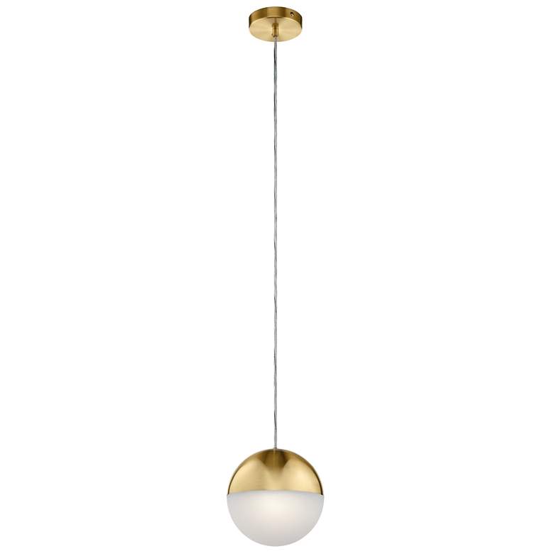 Image 1 elan Moonlit Champagne Gold Pendant LED