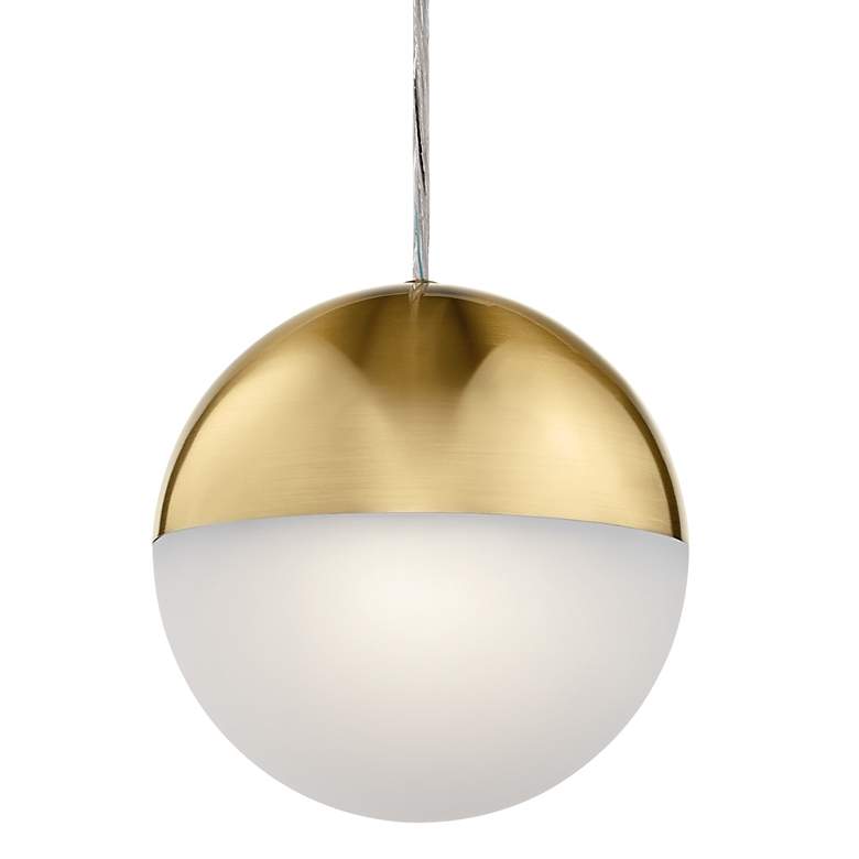 Image 2 elan Moonlit Champagne Gold Pendant LED more views