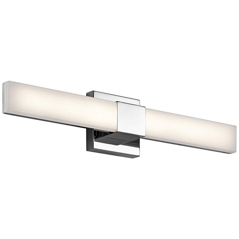 Image 2 Elan Neltev Chrome 24" Wide LED Bath Light