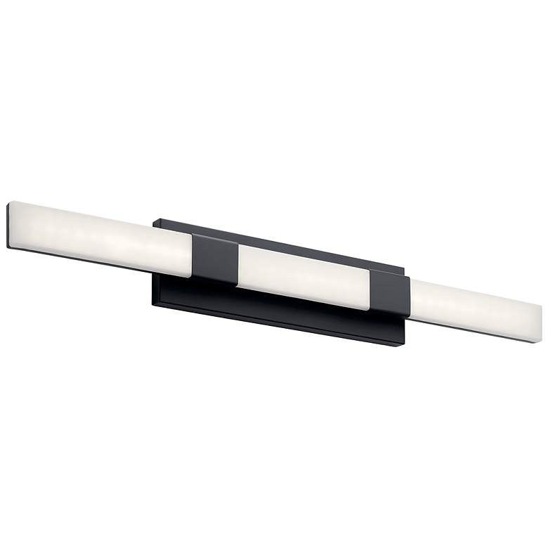 Image 1 elan Neltev Matte Black Linear Bath 36in LED