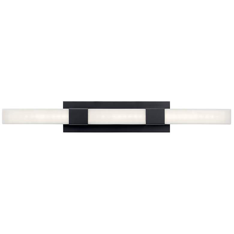 Image 2 elan Neltev Matte Black Linear Bath 36in LED more views