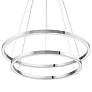 2_Elan Opus 36" Wide Chrome 2-Light LED Pendant more views