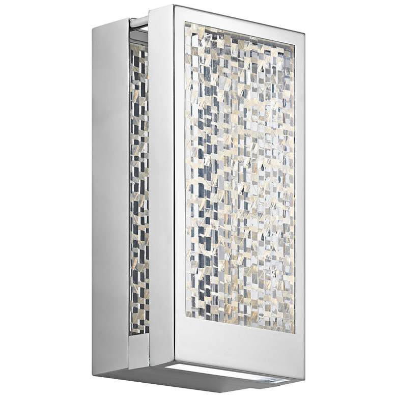 Image 1 Elan Pandora 9" High Chrome LED Wall Sconce