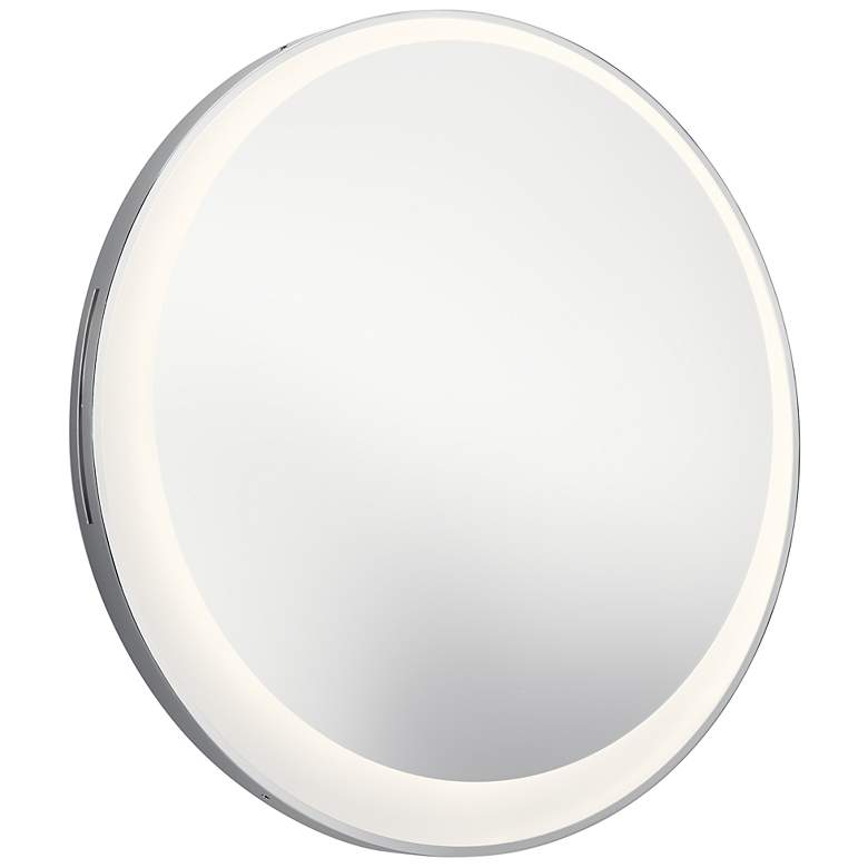 Image 2 elan Piatt Incandescent 24-Inch Chrome 5-Light Semi-Flush