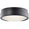 Elan Piazza Bronze 13" Wide LED Round Ceiling Light
