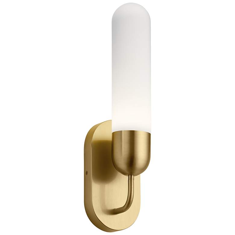 Image 1 Elan Pills Sorno 19 inch High Champagne Gold LED Wall Sconce