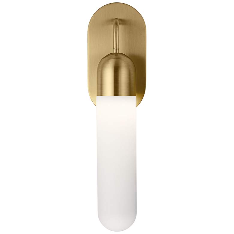 Image 3 Elan Pills Sorno 19 inch High Champagne Gold LED Wall Sconce more views