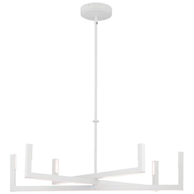 Image 1 elan Priam Chandelier White