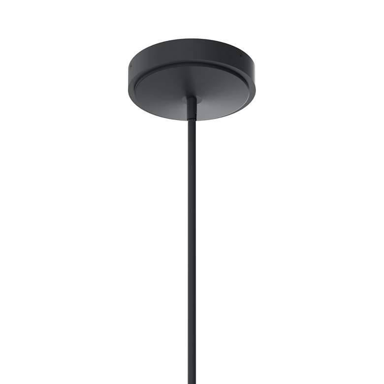Image 5 elan Priam Matte Black LED Chandelier more views