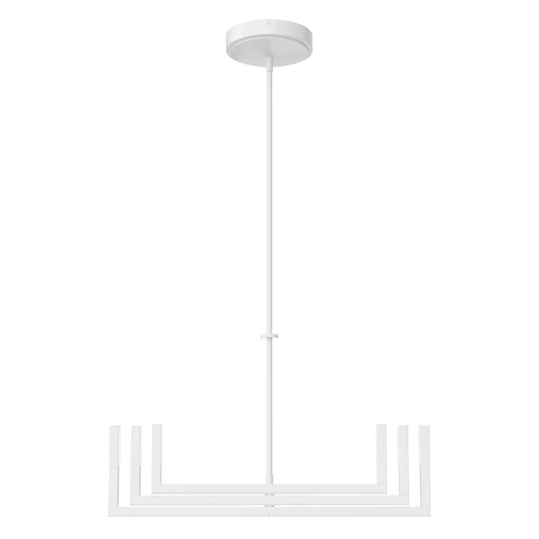 Image 6 elan Priam White LED Chandelier more views