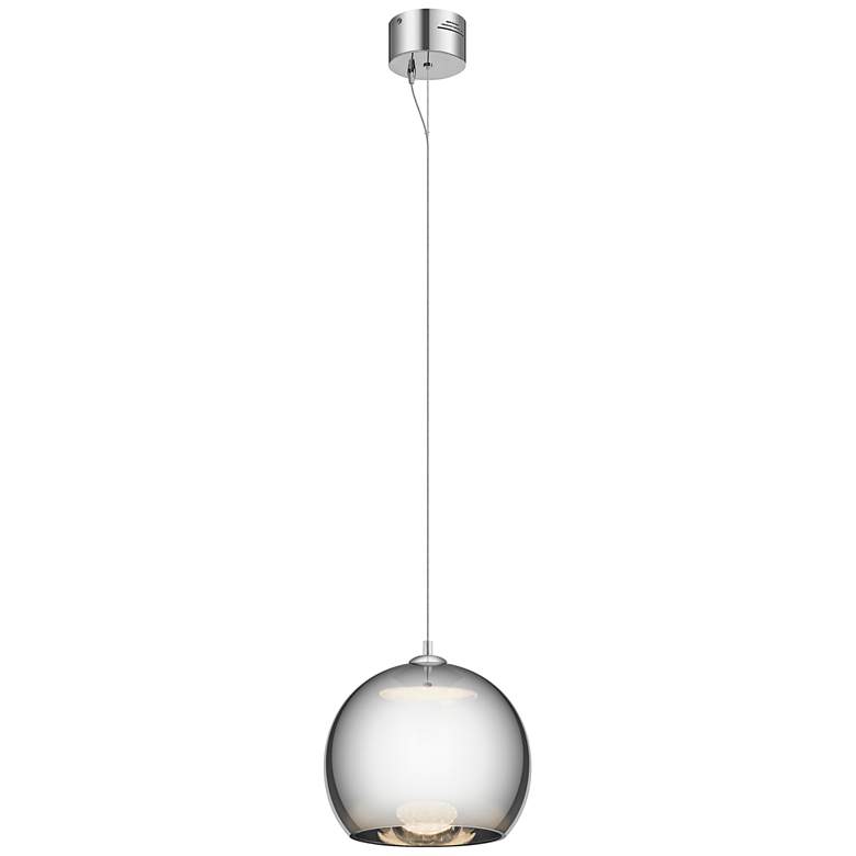 Image 2 Elan Rendo 11 3/4" Wide LED Chrome Mini Pendant Light more views