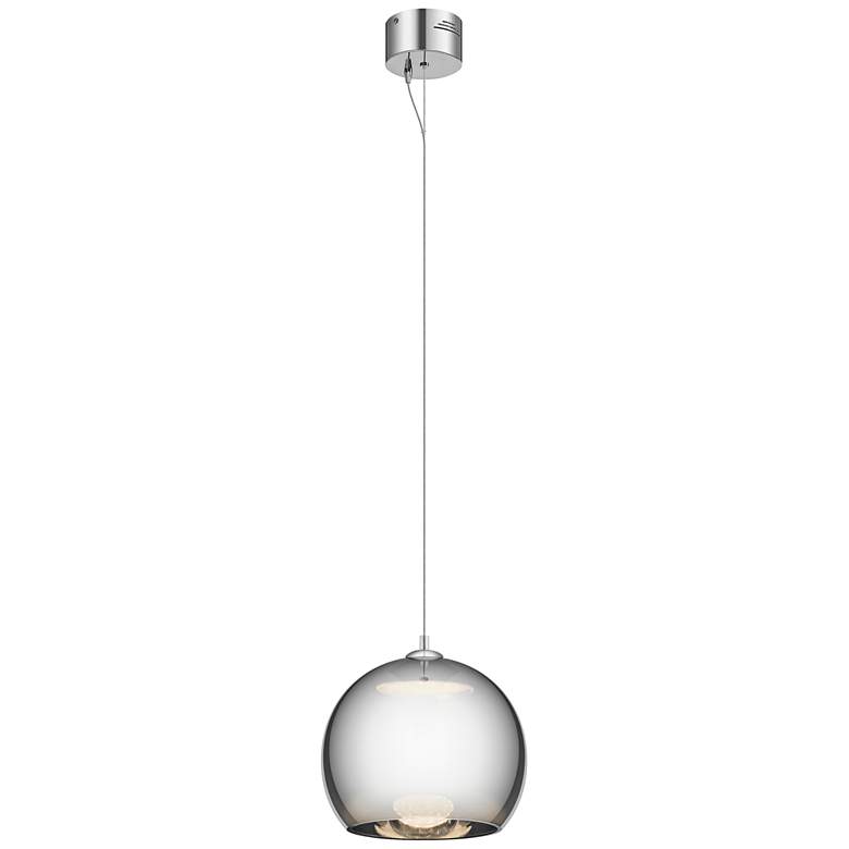 Image 2 Elan Rendo 11 3/4 inch Wide LED Chrome Mini Pendant Light more views