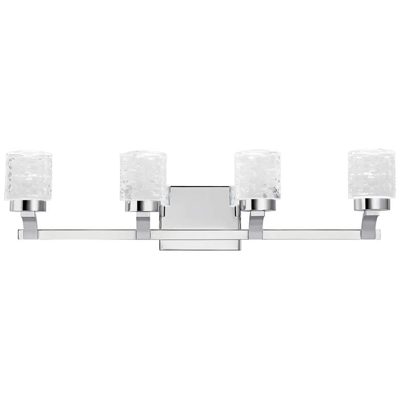 Image 1 Elan Rene 27 1/2" Wide Chrome 4-Light LED Bath Light