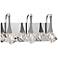 Elan Rockne 17 3/4" Wide Chrome Bathroom Light