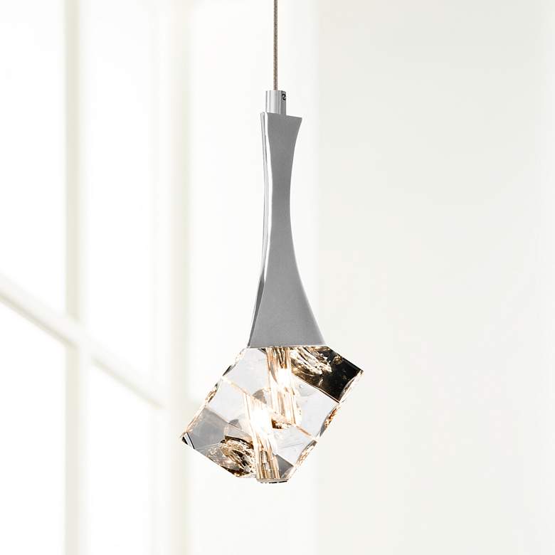 Image 1 Elan Rockne 4 1/4" Wide Chrome Mini Pendant Light