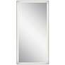 Elan Ryame Matte Black 30" x 60" LED Lighted Wall Mirror