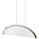 Elan Slice 36" Wide Brushed Nickel LED Pendant Light