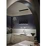6_elan Soho Black Linear Chandelier 11Lt LED more views