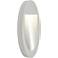 Elan Soku 16" High LED Oval Platinum Outdoor Wall Light
