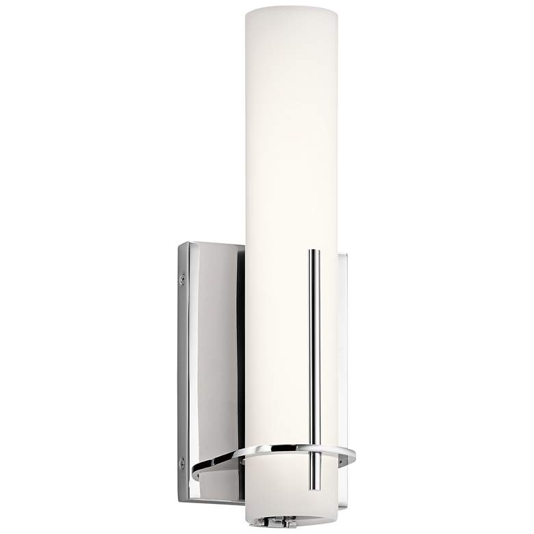 Image 1 Elan Traverso&#8482; 13 inch High Chrome LED Modern Wall Sconce